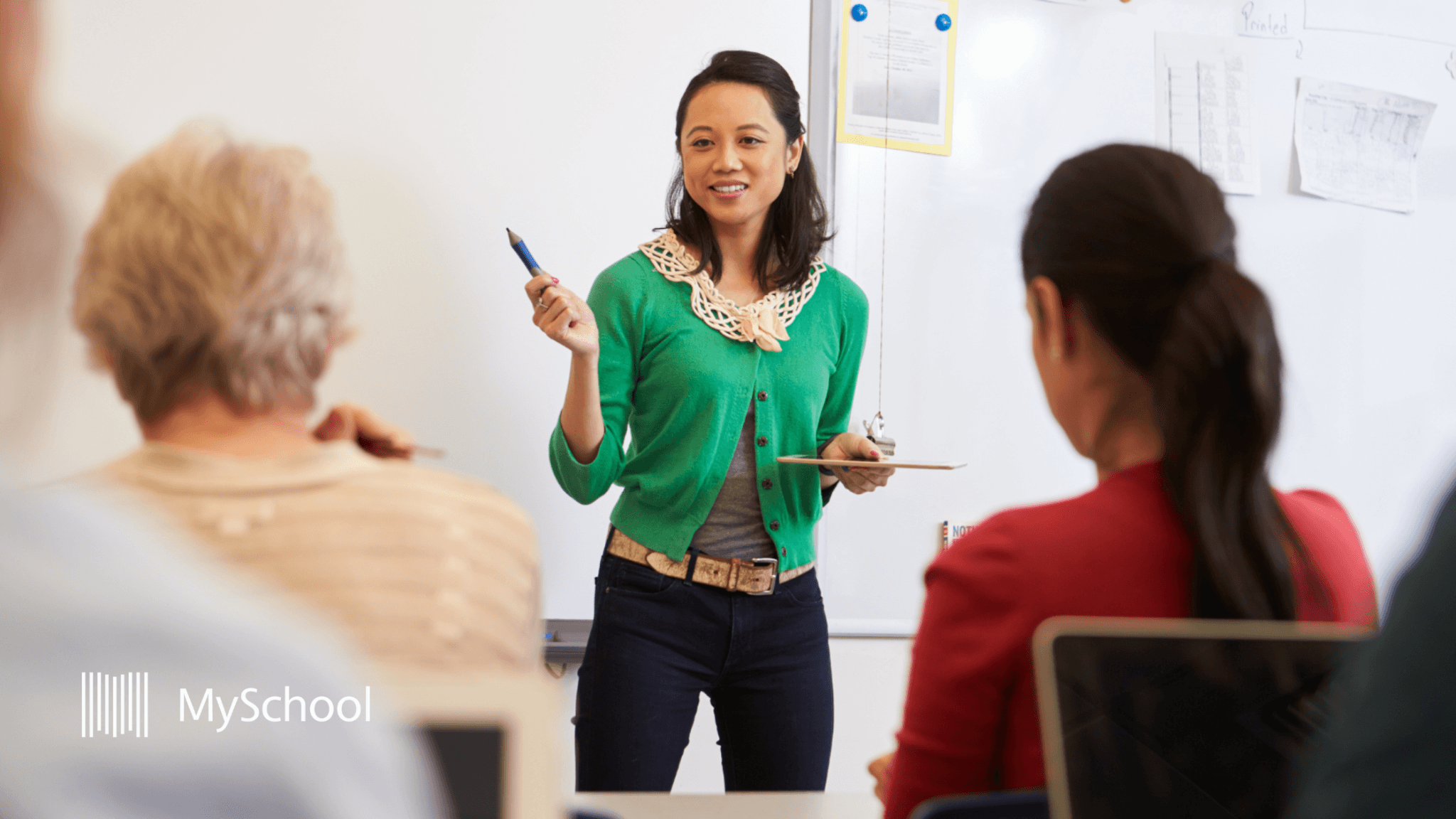 Ontario school staff discussing student data privacy