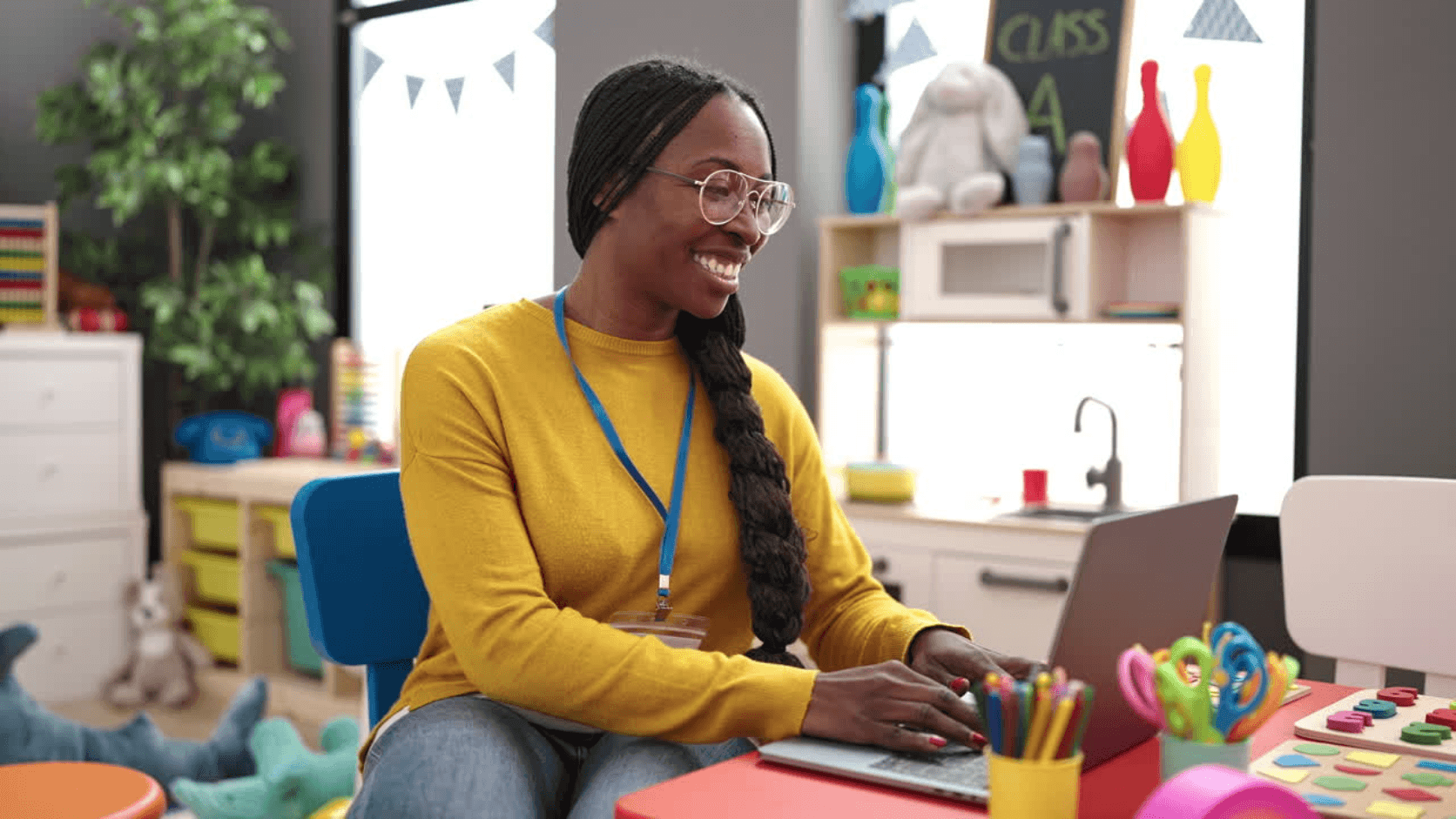 Teacher managing all school communications in one place using MySchool