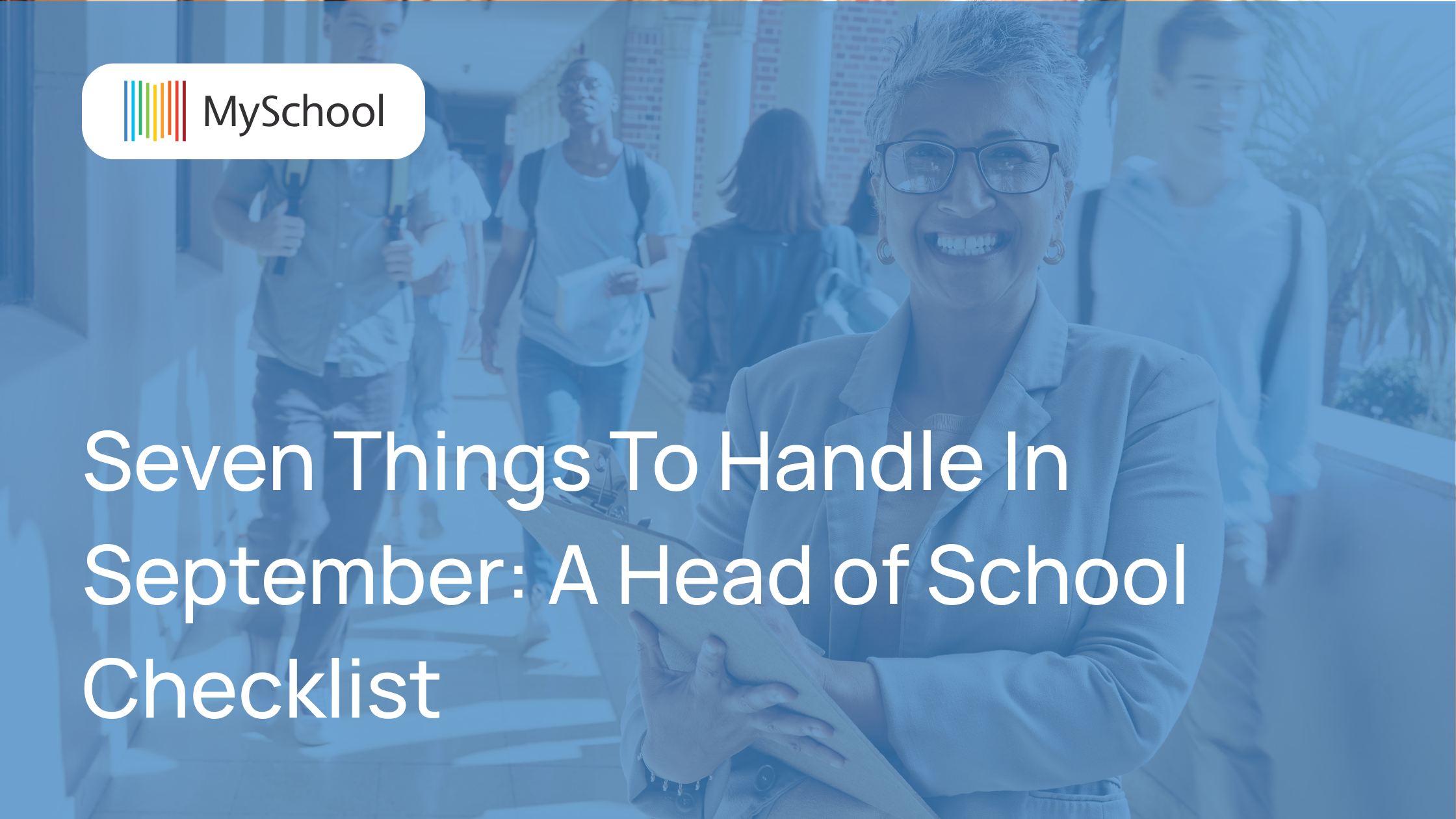 blog post banner with a title